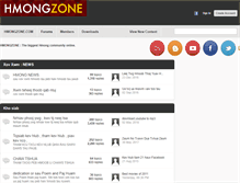 Tablet Screenshot of hmongzone.com